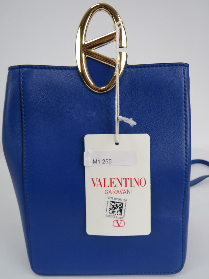 VALENTINO GARAVANI Vlogo The Bold Leather Crossbody Bag MSRP $1450 # M1 255 NEW