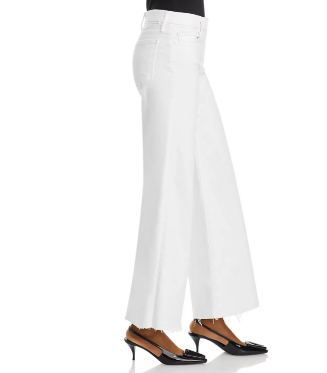 MOTHER The Roller High Rise Wide Leg Jeans MSRP $228