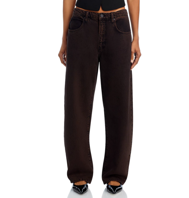 FRAME Long Barrel High Rise Jeans
