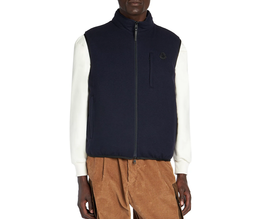 Moncler Tumba Zip Front Vest MSRP $1330