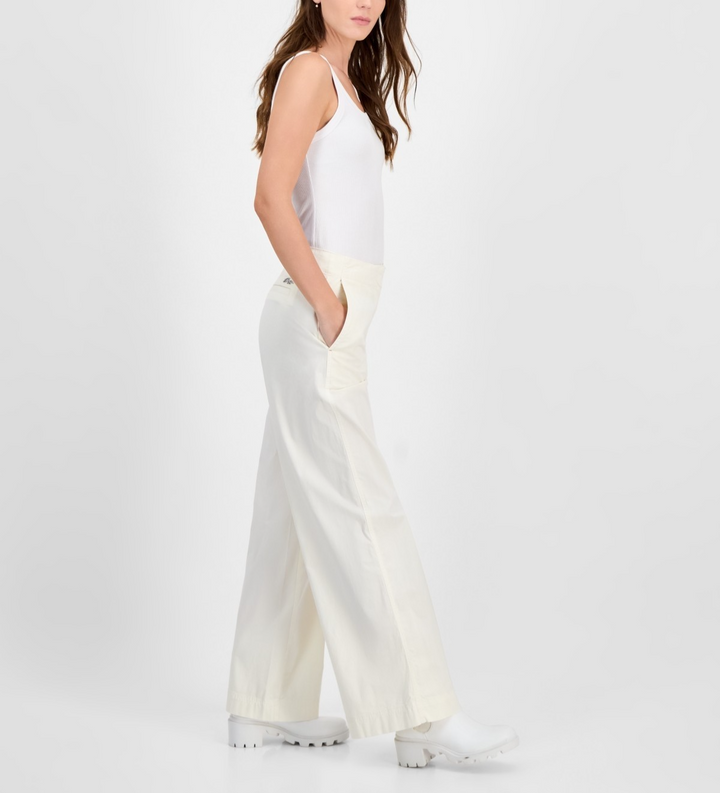 BOSS Orange Women's High-Rise Wide-Leg Pants MSRP $179