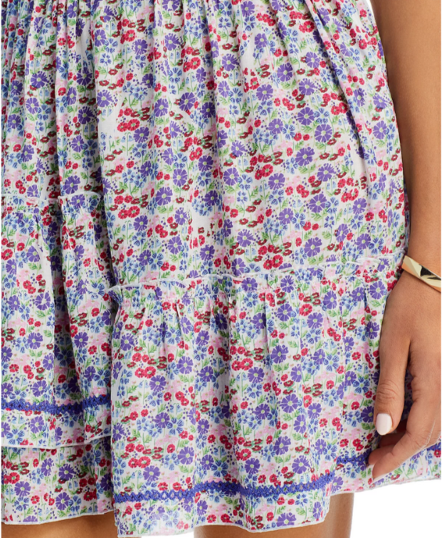 Poupette St. Barth Bambi Mini Dress Swim Cover-Up MSRP $370