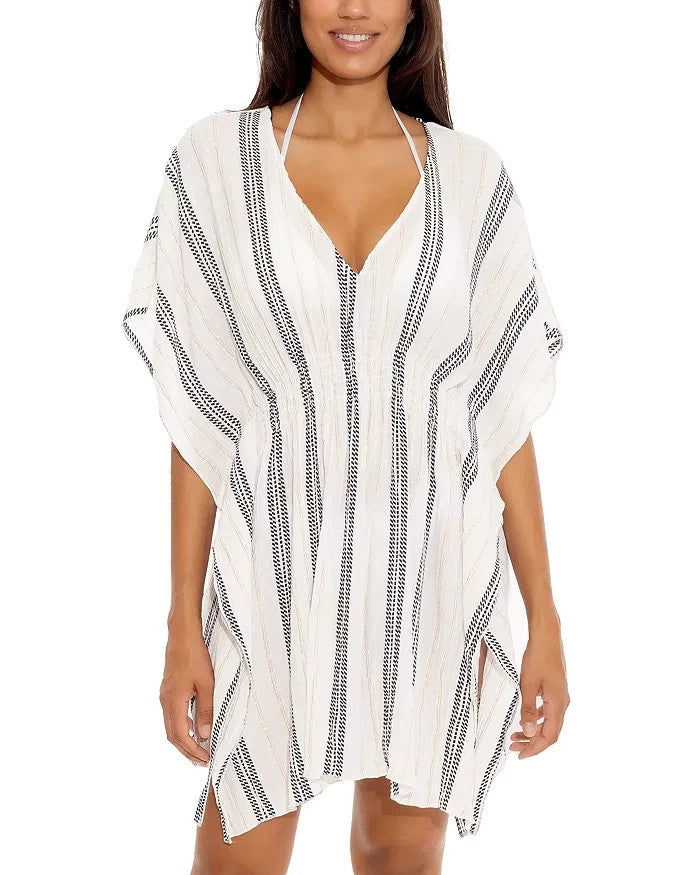 BECCA Radiance Woven Tunic Cover Up MSRP $78