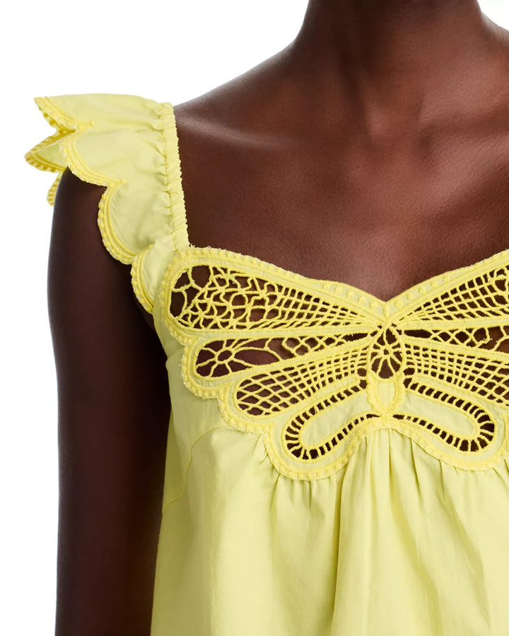 MOTHER The Wing It Tank Top MSRP $195