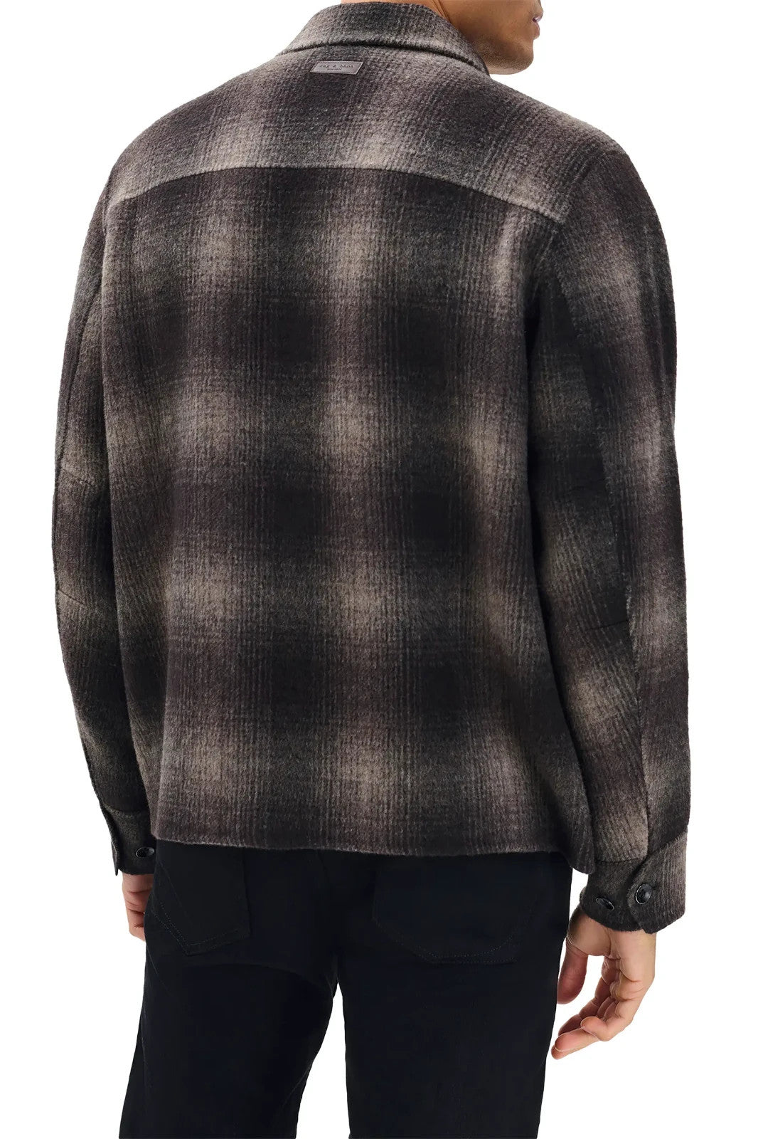 Rag & Bone Brown Austin Wool Shirt Jacket MSRP $548