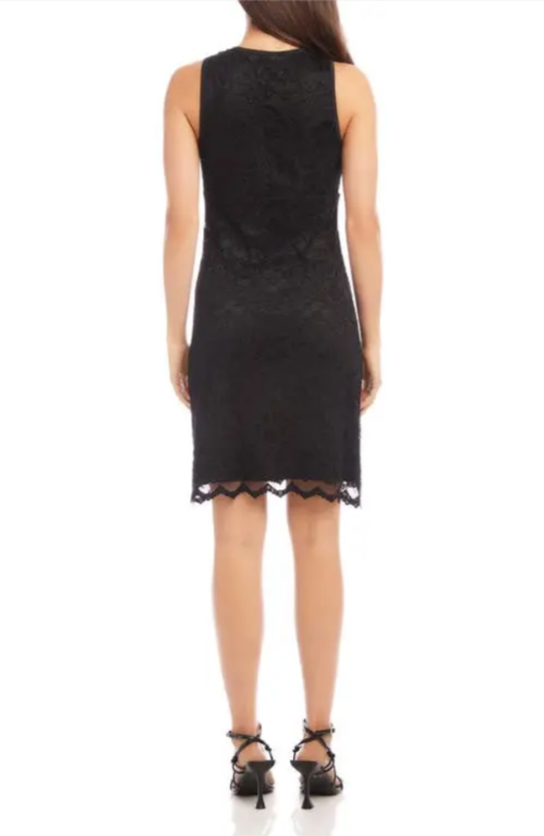 Karen Kane Sleeveless Lace Dress MSRP $138