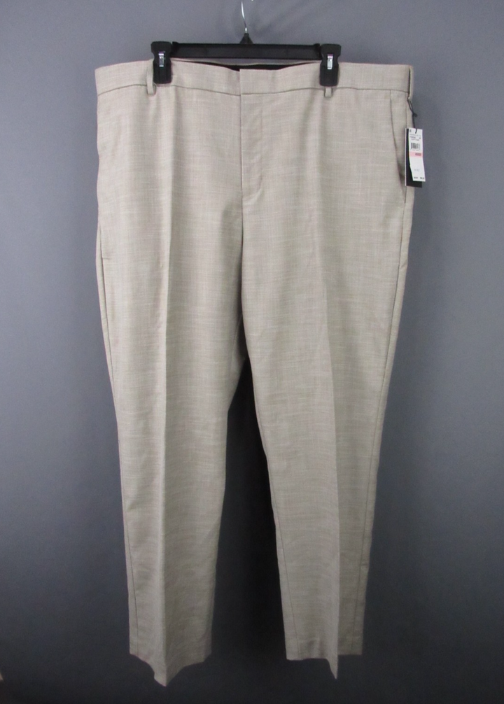 Perry Ellis Portfolio Modern Fit Sharkskin Dress Pants MSRP $95