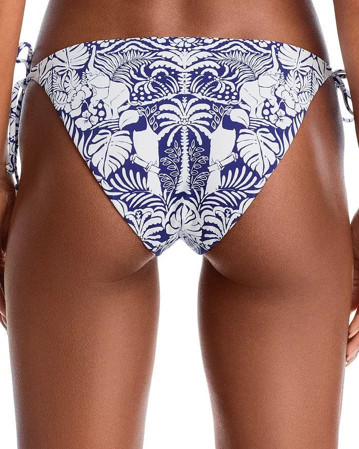 Aqua The Lotus X Swim Side Tie Bikini Bottom MSRP $48