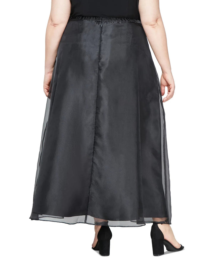 Alex Evenings Plus Size Organza Ball Skirt MSRP $129