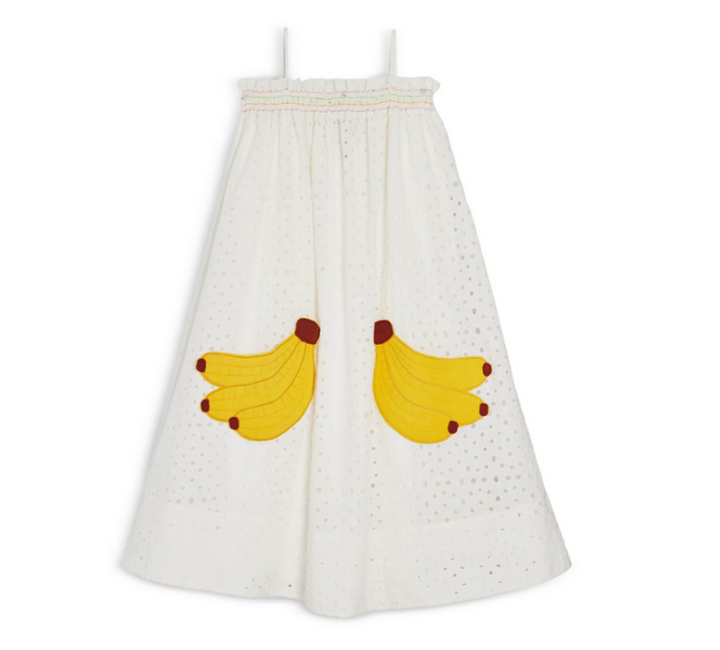 FARM Rio Girls' Cotton-Blend Banana Pocket Dress MSRP $180