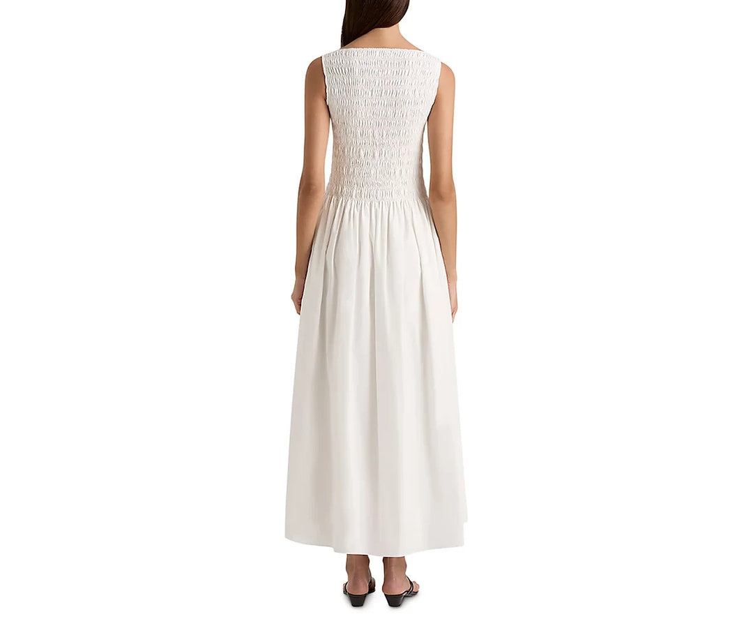 Faithfull the Brand Margot Smocked Maxi Dress MSRP $250