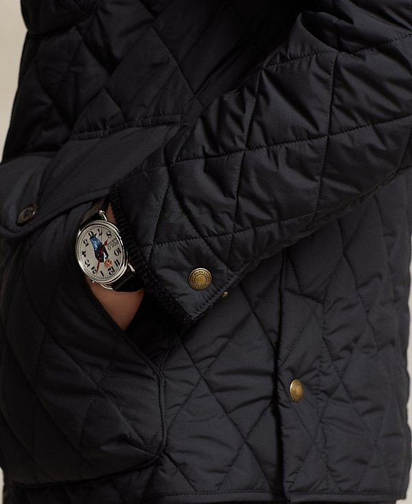 Polo Ralph Lauren Men's Beaton Quilted Water-Repellent Full-Zip Jacket MSRP $298
