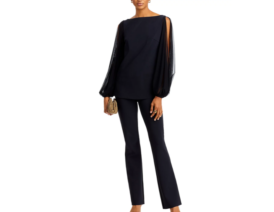 Chiara Boni La Petite Robe Shanti Illusion Top $500 Size 46 # 3B 2549