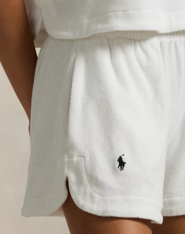 Polo Ralph Lauren  Terry Polo Shirt and Short Cover-Up Set MSRP $150