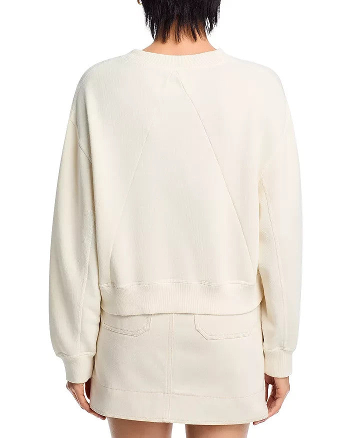 rag & bone Racquet Ball Crop Sweatshirt MSRP $228