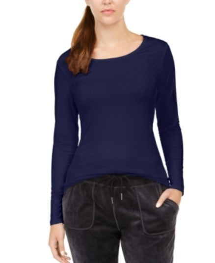 32 Degrees Long-Sleeve Scoop-Neck Top MSRP $20