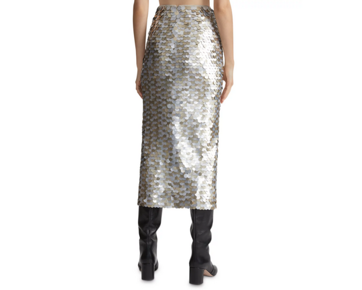 Lafayette 148 New York Embellished Pencil Skirt MSRP $1498