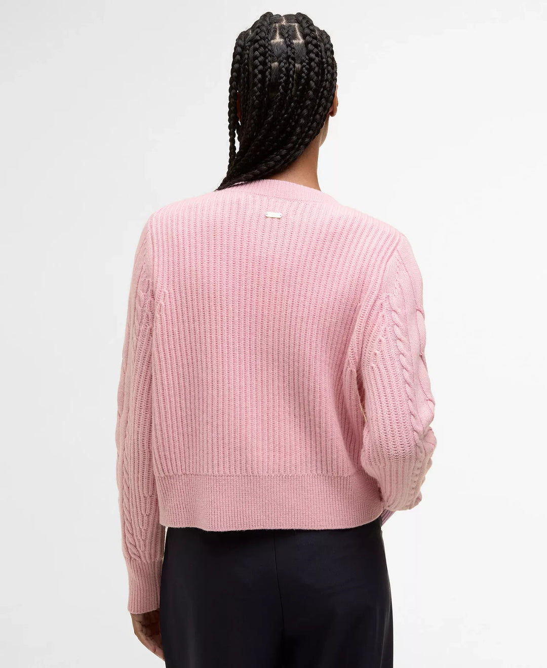 Barbour Women's Elina Knitted Long Sleeve Cardigan MSRP $250