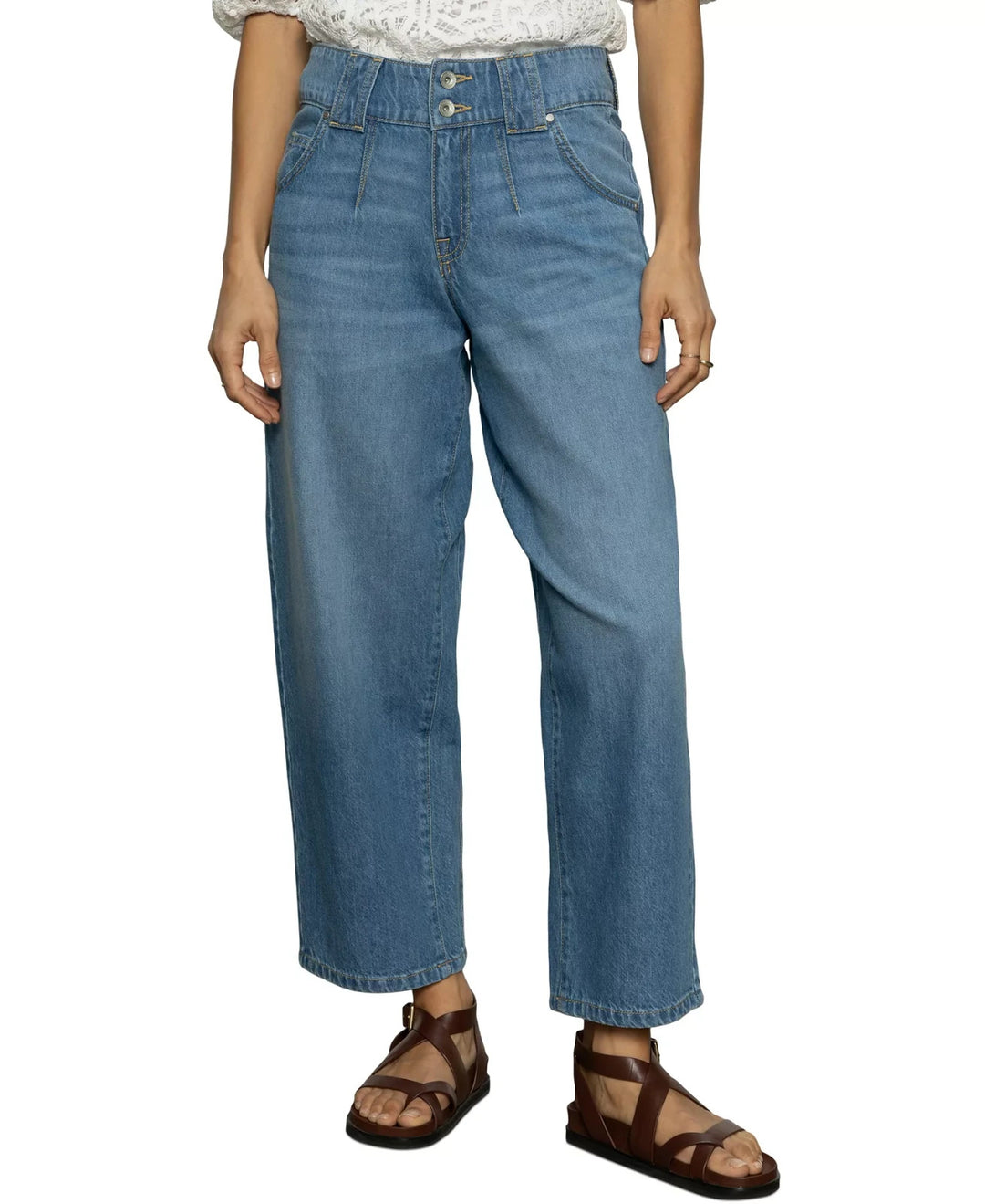 Sanctuary  Side Car Barrel Faded Jeans MSRP $139