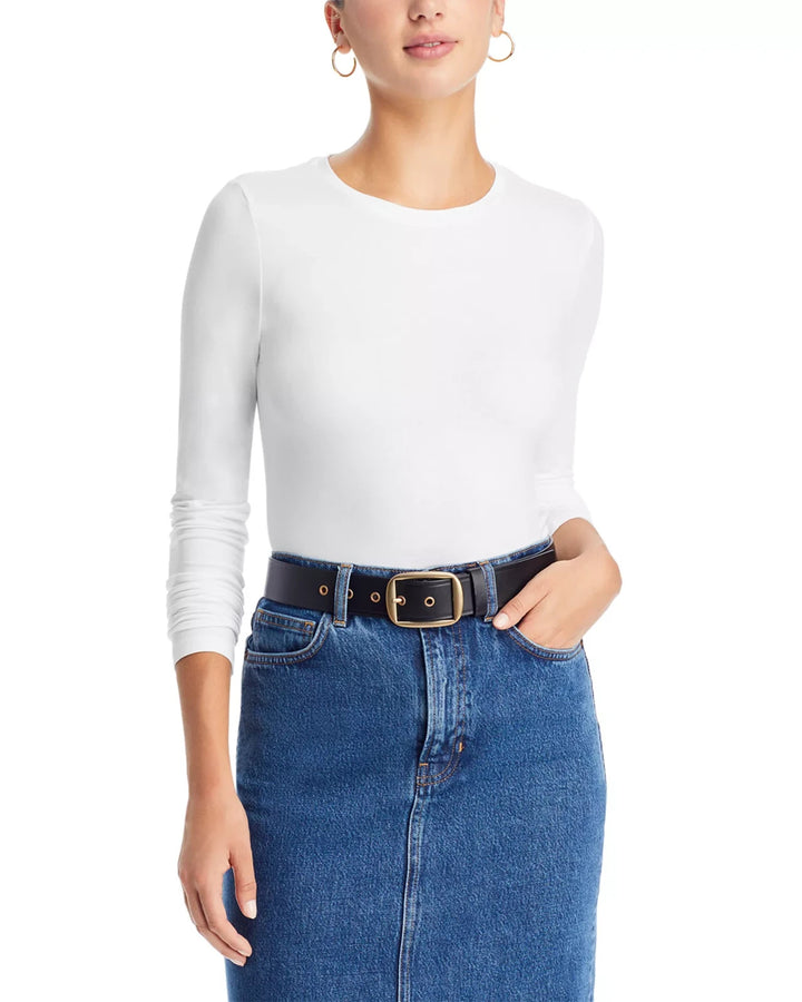 Majestic Filatures Crewneck Long Sleeve Tee MSRP $138