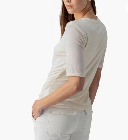 Sanctuary Half Sleeve Perfect Mesh Tee MSRP $59