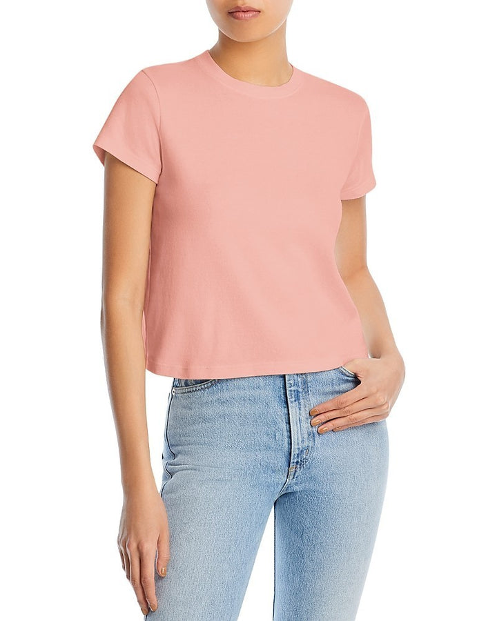 Ag Sadie Crew Cropped Tee MSRP $68