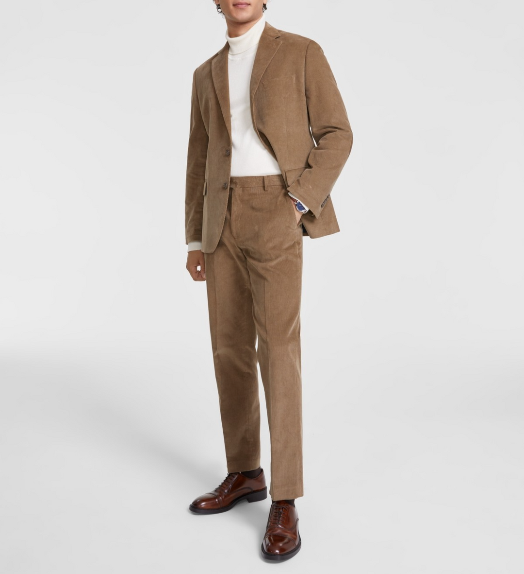 Tommy Hilfiger Men's Modern-Fit Corduroy Sport Coat Size 44S MSRP $295