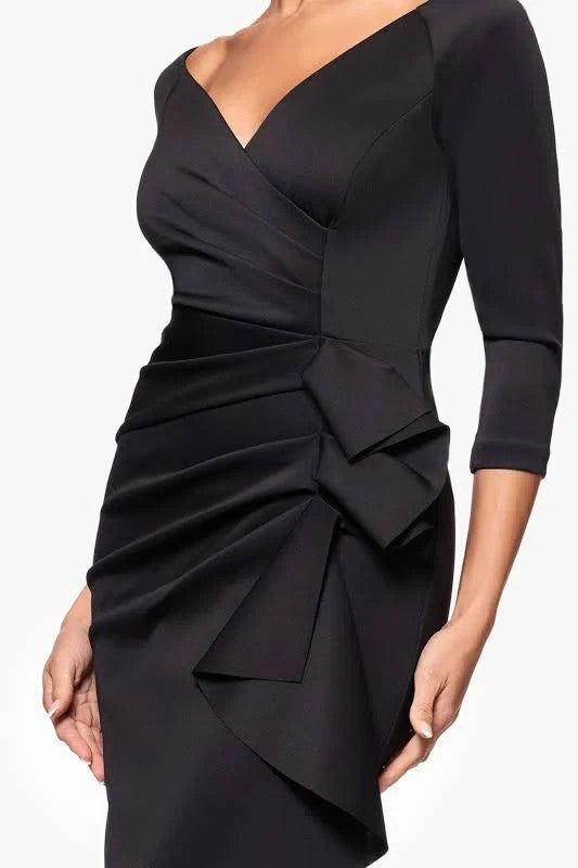 Xscape Pleated Ruffled Gown MSRP $249