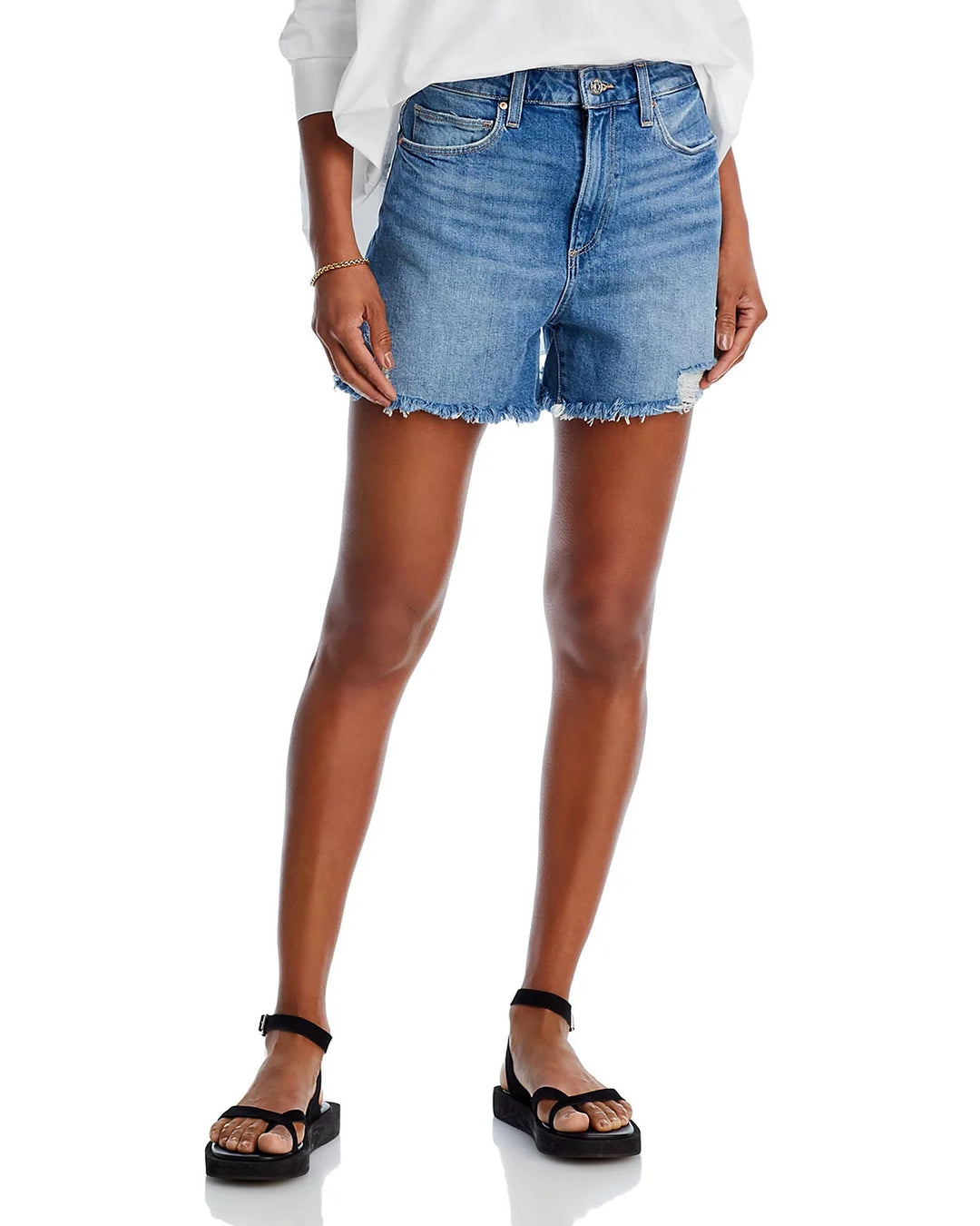 PAIGE Dani Jean Shorts MSRP $169