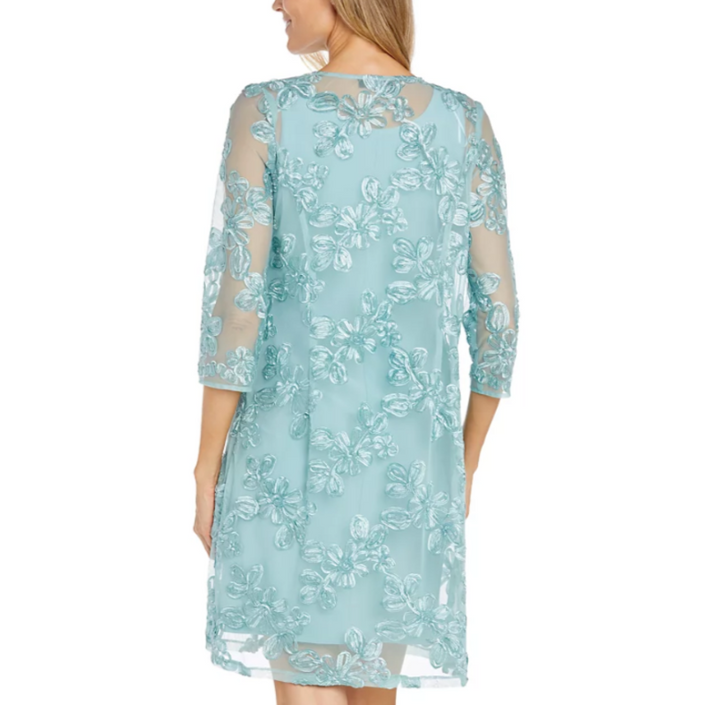 R & M Richards Petite Embroidered Jacket # 1A 2036 NEW