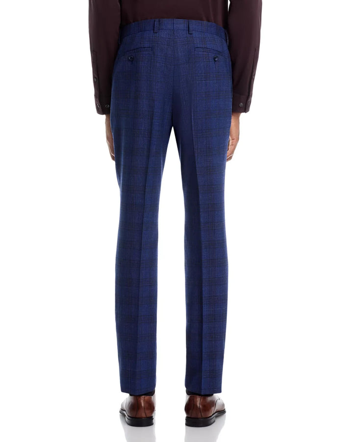 John Varvatos Star USA Tonal Plaid Slim Fit Suit Pants MSRP $228