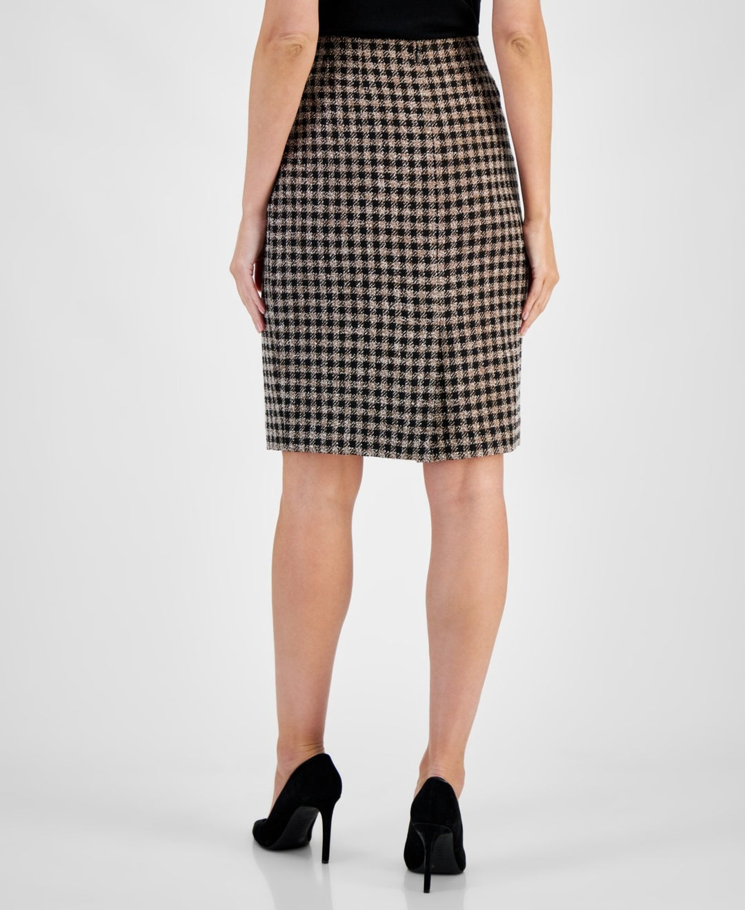 Kasper Petite Plaid Pencil Skirt MSRP $79