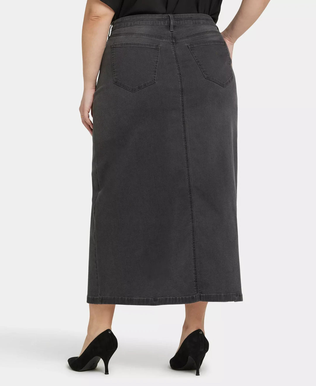 NYDJ Plus Size High Rise Long Skirt MSRP $99