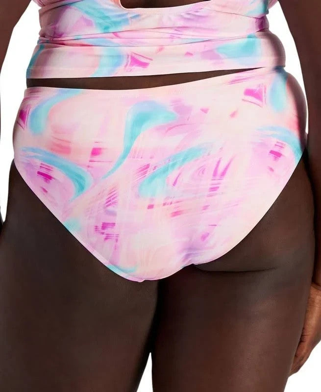 Salt + Cove Plus Size Tie-Dyed Swim Bottoms MSRP $ 29.99