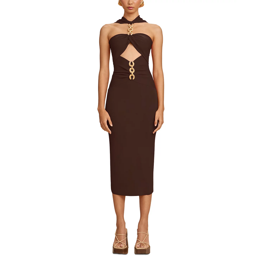 Cult Gaia Cristos Knit Dress MSRP $598