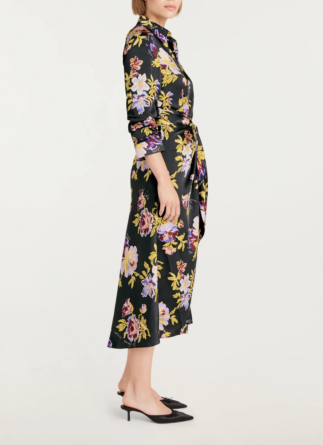 Cinq à Sept Brigitte Floral Jacey Dress MSRP $495