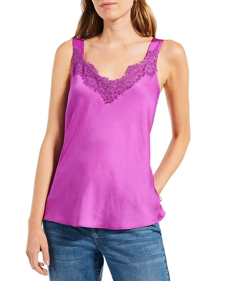 NIC+ZOE Lace Trim Tank MSRP $108