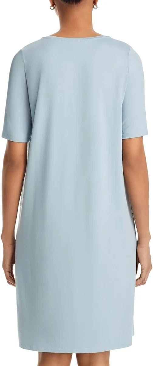 Eileen Fisher V Neck Jersey Dress MSRP $198