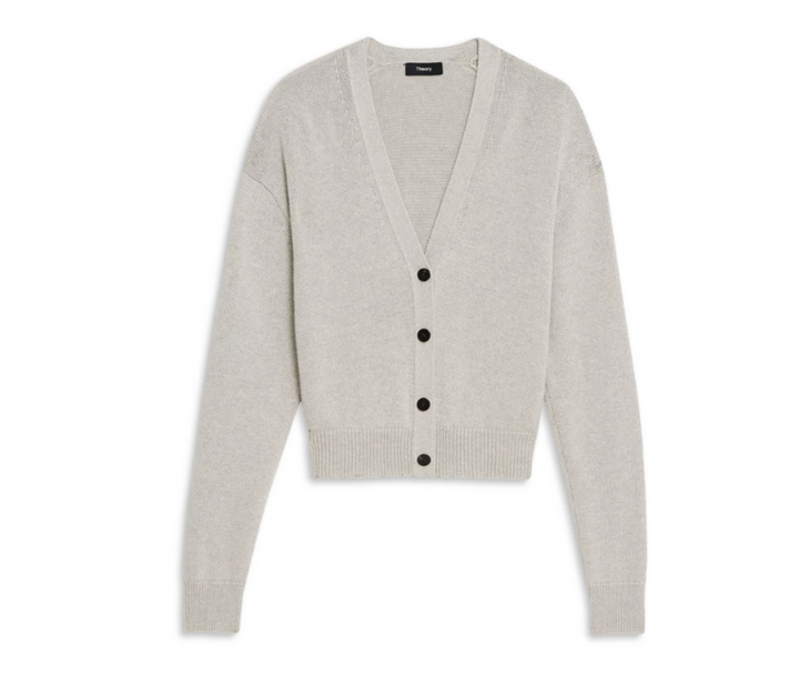 Theory Cotton & Cashmere Cardigan MSRP $345