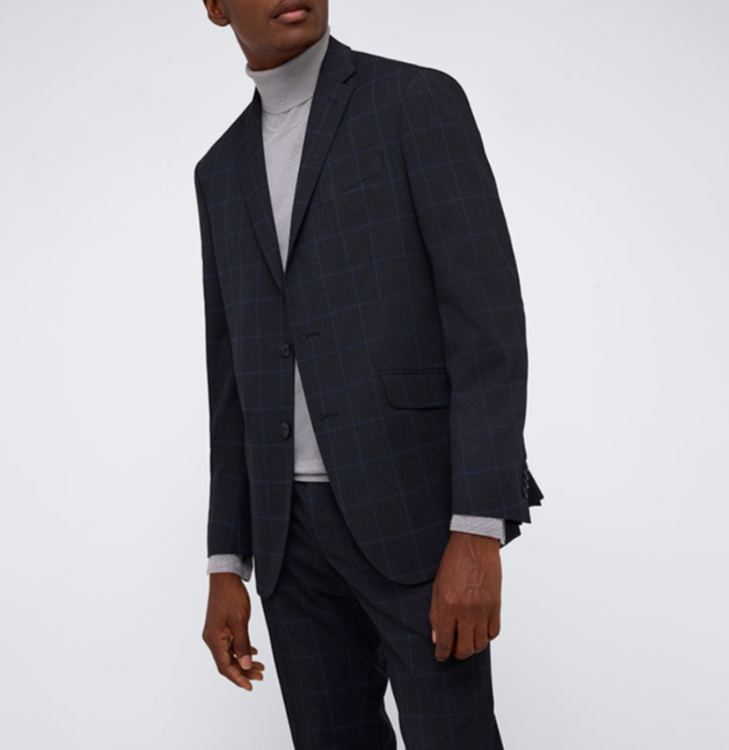 Kenneth Cole Reaction Techni-Cole Stretch Suit MSRP $395