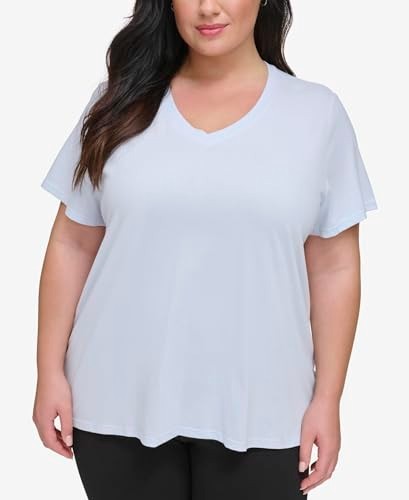 Calvin Klein  Cotton V-Neck Short-Sleeve T-Shirt MSRP $29.50