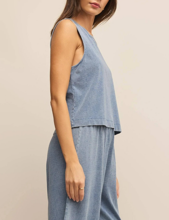 Z Supply Sloane Jersey Muscle Tank MSRP $44