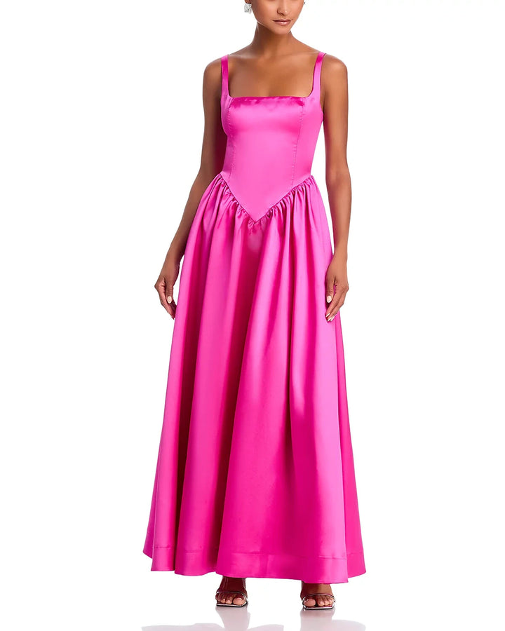 AQUA x Wicked Satin Ball Gown MSRP $148