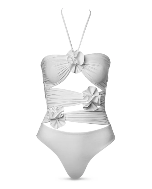 Maygel Coronel Trinitaria One Piece Swimsuit MSRP $360
