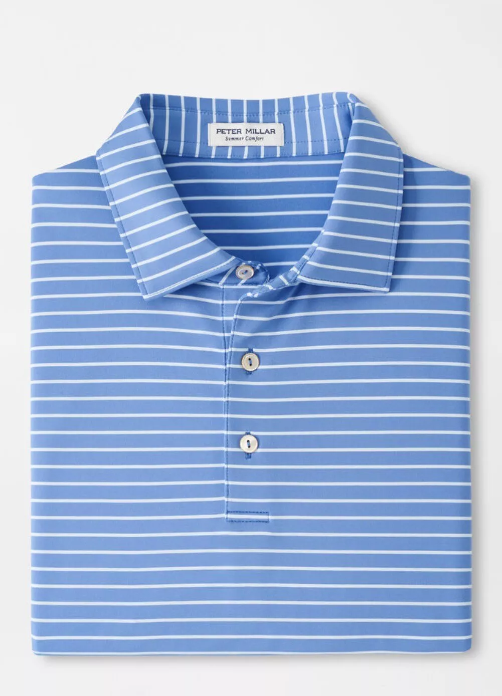 Peter Millar Crown Sport Drum Performance Short Sleeve Polo Shirt MSRP $105