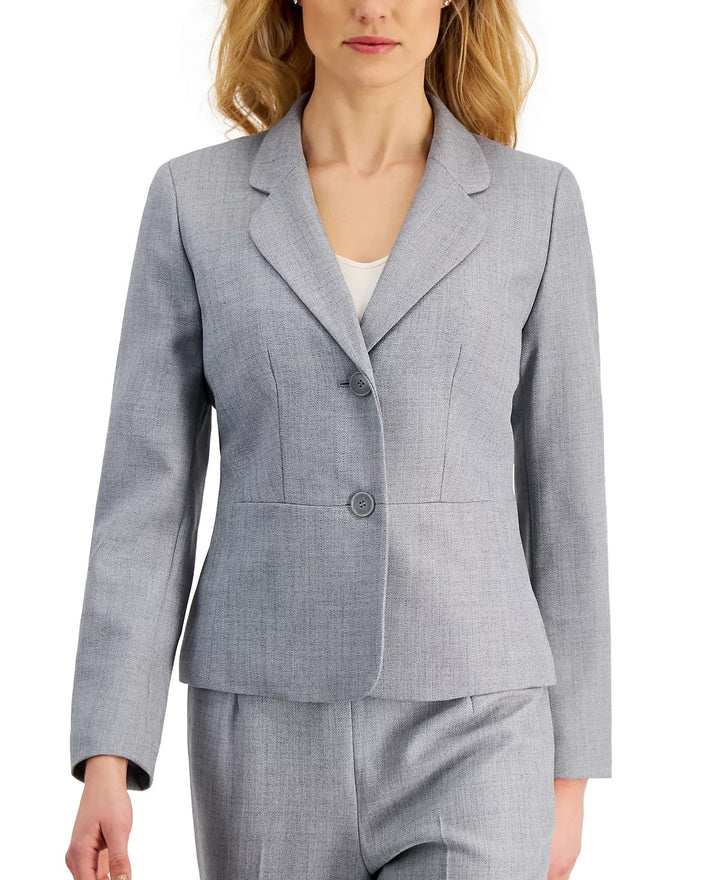 Le Suit Notch-Collar Pantsuit MSRP $225