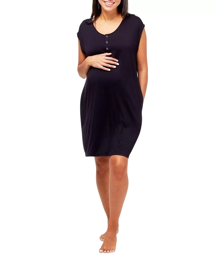 NOM Maternity Clementine Nursing Nightie MSRP $68