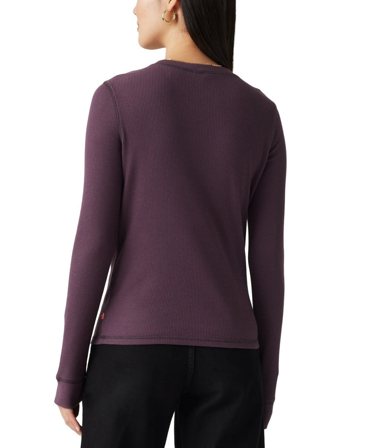 Levi's Plus Size Jakob Slim-Fit Long-Sleeve Henley Top MSRP $34.50