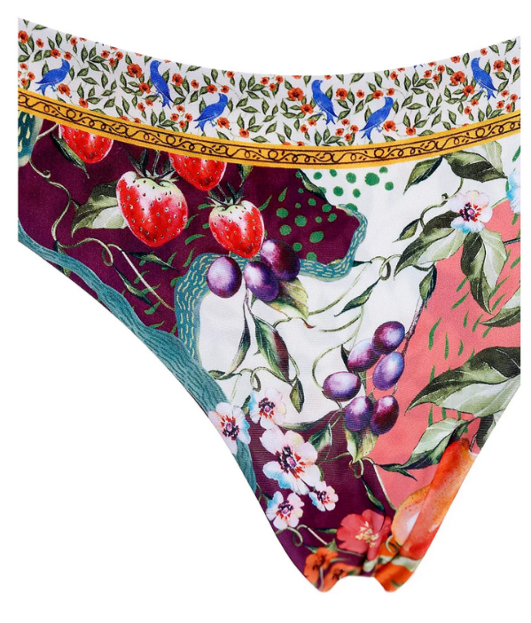 Agua Bendita Audrey Seed Reversible Bikini Bottom MSRP $120