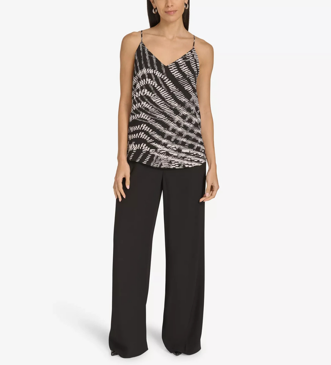 Calvin Klein Women's Printed V-Neck Camisole MSRP $59